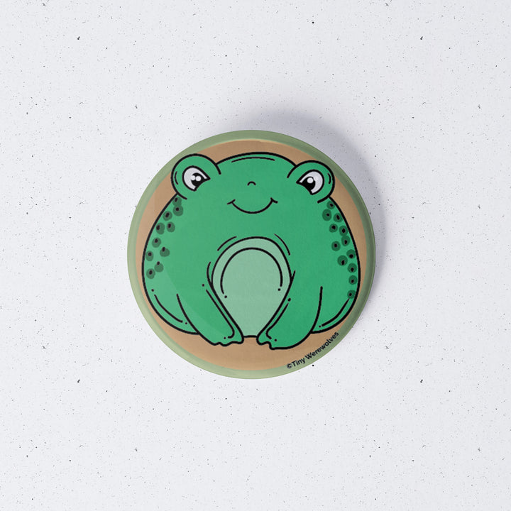 Frog 1" Mini Button Pin 1" Button