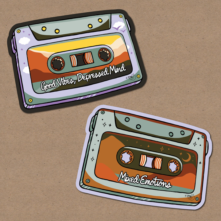 2-Pack Mixtape Stickers
