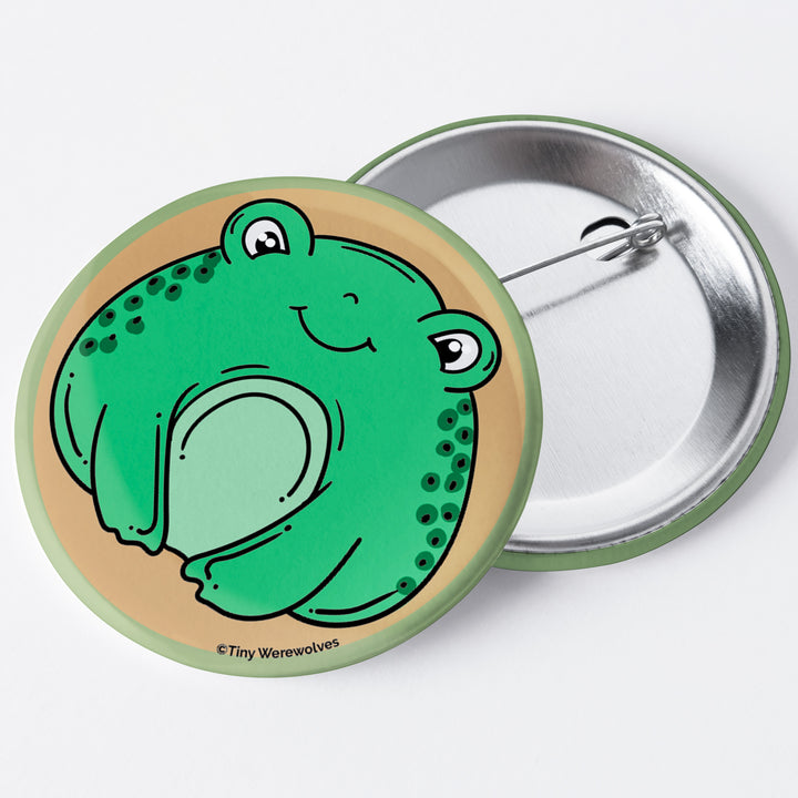 Frog 1.75" Button Pin