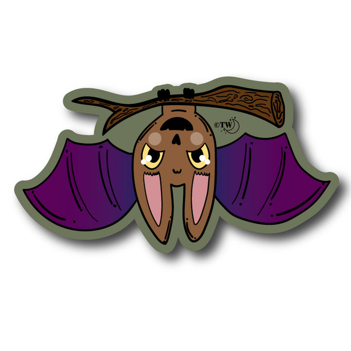 Bat Spooky Sticker
