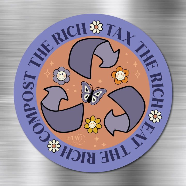Tax | Eat | Compost the Rich Magnet