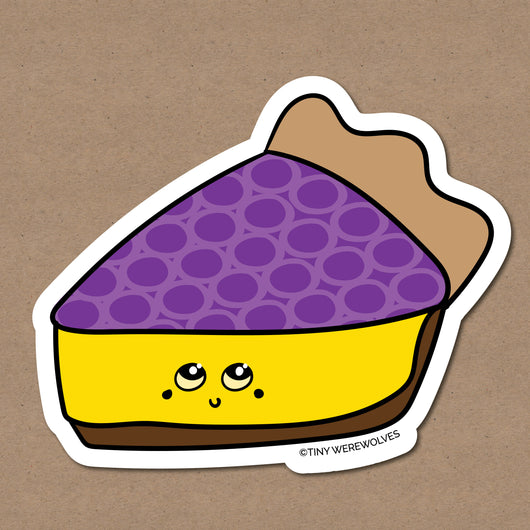 Original artwork by Tiny Werewolves | Intersex Pie Sticker in | Shop to get your gender neutral Sticker