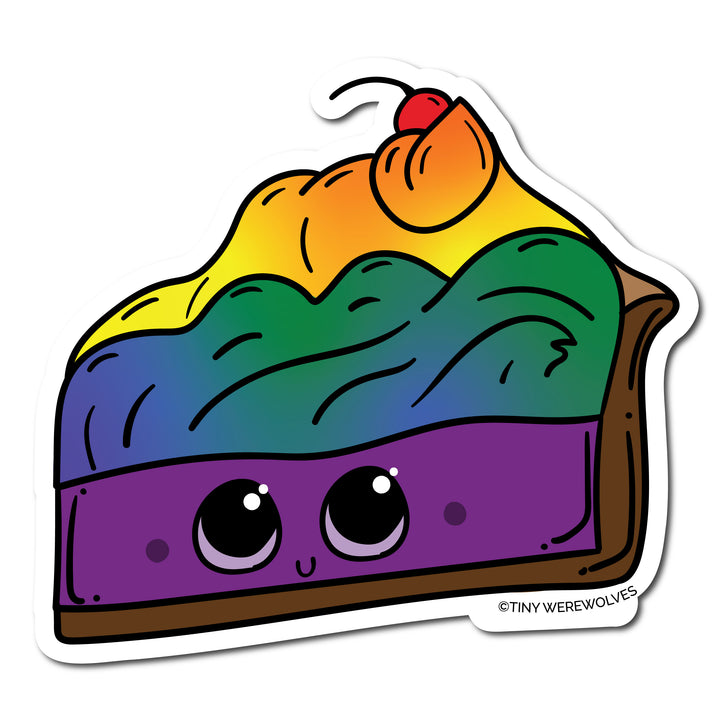 Rainbow Pie Sticker
