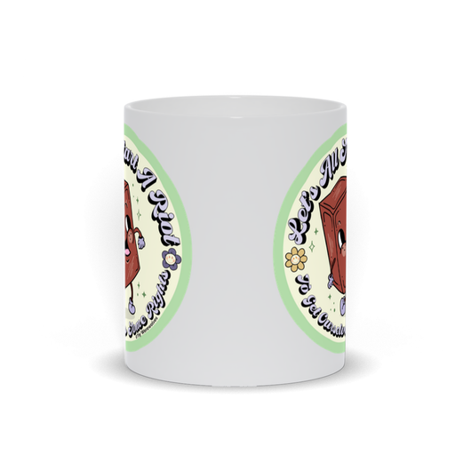 Original artwork by Tiny Werewolves | Let's All Start A Riot Mug in | Shop to get your gender neutral Mug