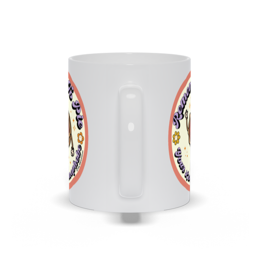 Original artwork by Tiny Werewolves | Pie Your Local Homophobe Mug in | Shop to get your gender neutral Mug