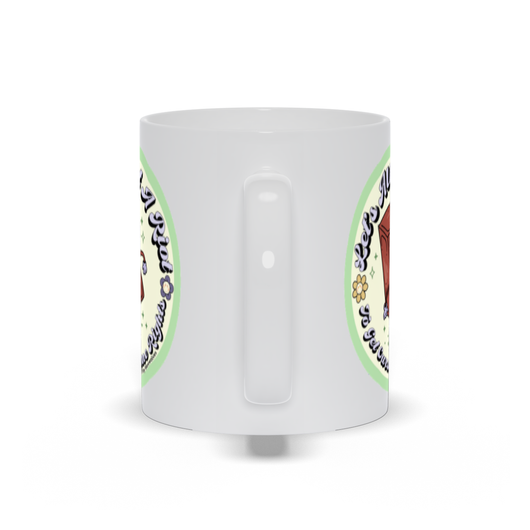 Original artwork by Tiny Werewolves | Let's All Start A Riot Mug in | Shop to get your gender neutral Mug