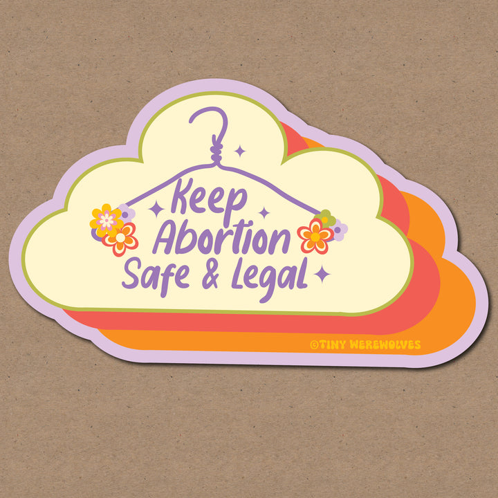 Keep Abortion Safe & Legal Sticker