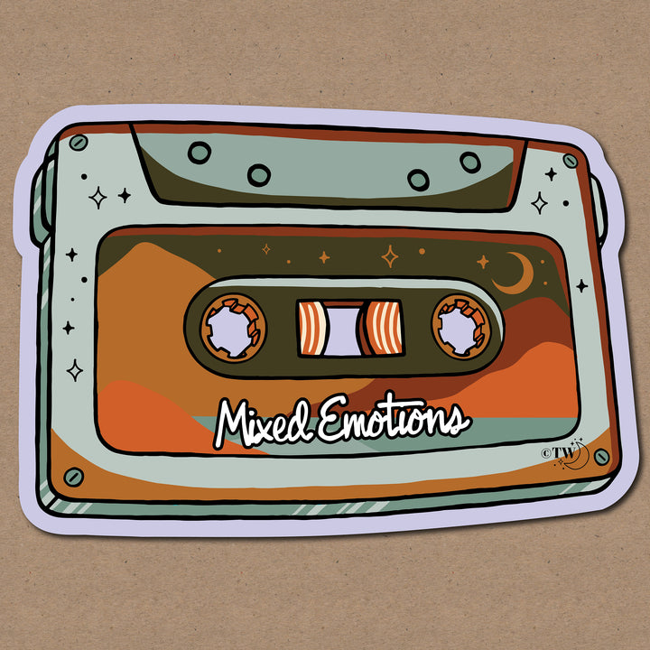 Mixed Emotions Mixtape Sticker