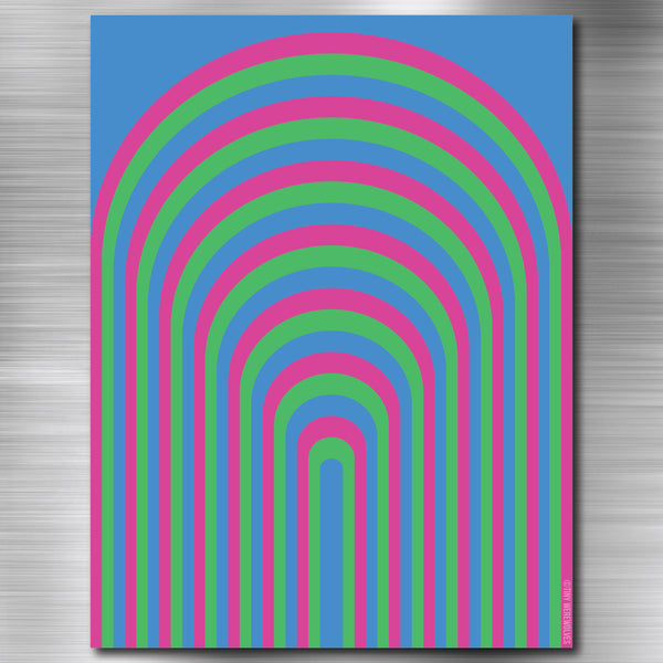 Poly Rainbow Magnet