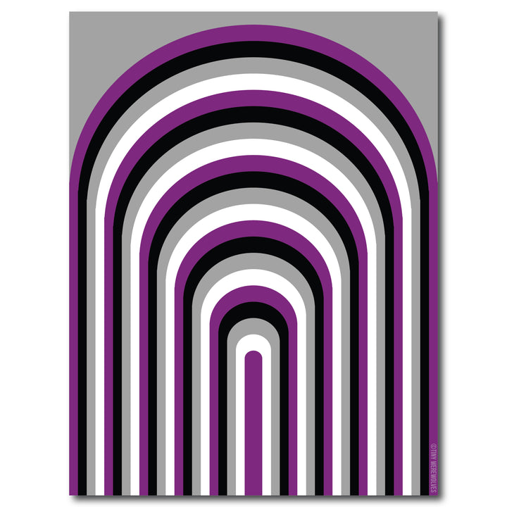 Asexual Rainbow Magnet