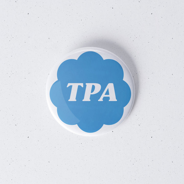 Verified TPA Button Pin 1" Button