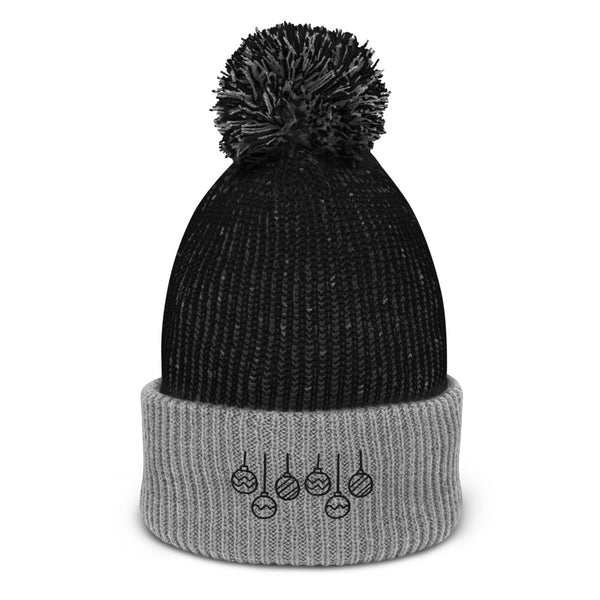 Ornaments Embroidered Pom Beanie Default Title